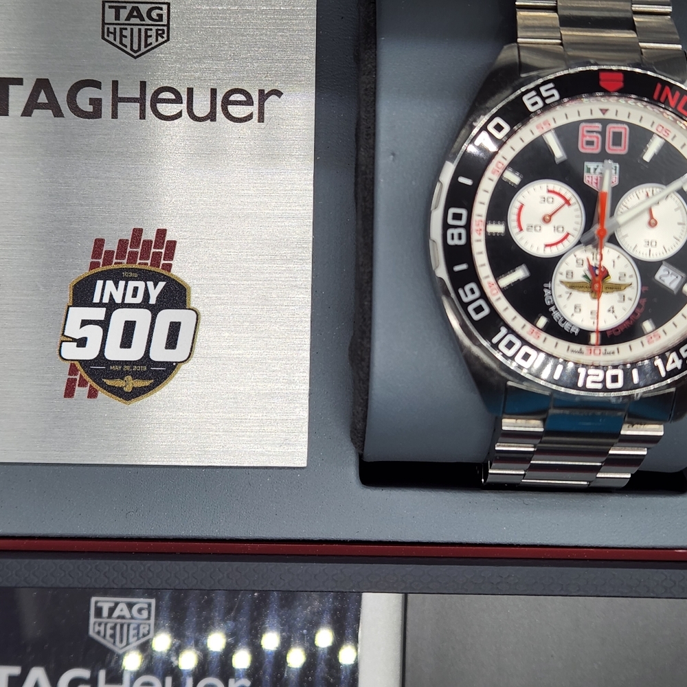 Rare 2019 Limited Edition TAG Heuer Men's FORMULA 1 Indy 500 Watch - CAZ101V